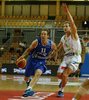  during basketball match of Adecco cup between Finland and Slovenia. Basketball match of Adecco cup between Finland and Slovenia was played in Bonifika arena in Koper, Slovenia, on Saturday, 22nd of August 2015.
