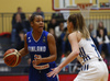 Sara Bejedi of Finland during Fiba Women EuroBasket qualifiers match between Slovenia and Finland. Fiba Women EuroBasket qualifiers match between Slovenia and Finland was played on Wednesday, 15th of November 2017 in Celje, Slovenia.
