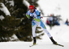 Third placed Jakov Fak of Slovenia during the men 10km sprint race of IBU Biathlon World Cup in Hochfilzen, Austria.  Men 10km sprint race of IBU Biathlon World cup was held in Hochfilzen, Austria, on Friday, 8th of December 2017.
