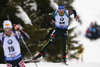 Fourth placed Simon Schempp of Germany during the men 10km sprint race of IBU Biathlon World Cup in Hochfilzen, Austria.  Men 10km sprint race of IBU Biathlon World cup was held in Hochfilzen, Austria, on Friday, 8th of December 2017.
