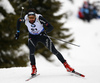 Benjamin Weger of Switzerland during the men 10km sprint race of IBU Biathlon World Cup in Hochfilzen, Austria.  Men 10km sprint race of IBU Biathlon World cup was held in Hochfilzen, Austria, on Friday, 8th of December 2017.
