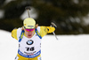 Sebastian Samuelsson of Sweden during the men 10km sprint race of IBU Biathlon World Cup in Hochfilzen, Austria.  Men 10km sprint race of IBU Biathlon World cup was held in Hochfilzen, Austria, on Friday, 8th of December 2017.
