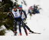 Mario Dolder of Switzerland during the men 10km sprint race of IBU Biathlon World Cup in Hochfilzen, Austria.  Men 10km sprint race of IBU Biathlon World cup was held in Hochfilzen, Austria, on Friday, 8th of December 2017.
