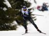 Martin Jaeger of Switzerland during the men 10km sprint race of IBU Biathlon World Cup in Hochfilzen, Austria.  Men 10km sprint race of IBU Biathlon World cup was held in Hochfilzen, Austria, on Friday, 8th of December 2017.
