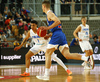 Miro Little (no.1) of Finland during basketball match of FIBA Basketball World Cup 2023 Qualifiers between Slovenia and Finland. Basketball match of FIBA Basketball World Cup 2023 Qualifiers between Slovenia and Finland was played in Bonifika arena in Koper, Slovenia, on Monday, 28th of February 2022.