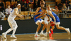 Erik Murphy (no.33) of Finlan, Mike Tobey (no.10) of Slovenia, Sasu Salin (no.9) of Finland and Klemen Prepelic (no.7) of Slovenia during basketball match of FIBA Basketball World Cup 2023 Qualifiers between Slovenia and Finland. Basketball match of FIBA Basketball World Cup 2023 Qualifiers between Slovenia and Finland was played in Bonifika arena in Koper, Slovenia, on Monday, 28th of February 2022.