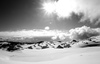 Velika Planina above Kamnik, Slovenia, covered with snow on sunny Saturday, 20th of February 2016.
