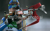Anna Carin Olofsson-Zidek of Sweden during women 15km individual race of e.on Ruhrgas IBU Biathlon World Cup 2009-10. Women individual race of e.on Ruhrgas IBU Biathlon World Cup was held in Pokljuka, Slovenia, on 17th of December 2009.
