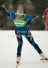 Marie Laure Brunet of France during women 15km individual race of e.on Ruhrgas IBU Biathlon World Cup 2009-10. Women individual race of e.on Ruhrgas IBU Biathlon World Cup was held in Pokljuka, Slovenia, on 17th of December 2009.
