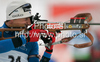 Vincent Jay of France during men 20km individual race of e.on Ruhrgas IBU Biathlon World Cup 2009-10. Men individual race of e.on Ruhrgas IBU Biathlon World Cup was held in Pokljuka, Slovenia, on 17th of December 2009.
