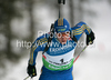 Bjorn Ferry of Sweden during men 20km individual race of e.on Ruhrgas IBU Biathlon World Cup 2009-10. Men individual race of e.on Ruhrgas IBU Biathlon World Cup was held in Pokljuka, Slovenia, on 17th of December 2009.
