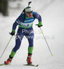 Janez Maric of Slovenia during men 20km individual race of e.on Ruhrgas IBU Biathlon World Cup 2009-10. Men individual race of e.on Ruhrgas IBU Biathlon World Cup was held in Pokljuka, Slovenia, on 17th of December 2009.
