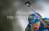 Carl Johan Bergman of Sweden during men 20km individual race of e.on Ruhrgas IBU Biathlon World Cup 2009-10. Men individual race of e.on Ruhrgas IBU Biathlon World Cup was held in Pokljuka, Slovenia, on 17th of December 2009.
