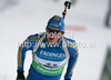 Fredrik Lindstrom of Sweden during men 20km individual race of e.on Ruhrgas IBU Biathlon World Cup 2009-10. Men individual race of e.on Ruhrgas IBU Biathlon World Cup was held in Pokljuka, Slovenia, on 17th of December 2009.
