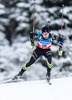 Baptiste Jouty (FRA) during Mens Sprint of E.ON IBU Biathlon World Cup at the Biathlonstadium in Hochfilzen, Austria on 2013/12/06.
