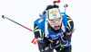 Simon Fourcade (FRA) during Mens Sprint of E.ON IBU Biathlon World Cup at the Biathlonstadium in Hochfilzen, Austria on 2013/12/06.
