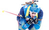 Bjoern Ferry (SWE) during Mens Sprint of E.ON IBU Biathlon World Cup at the Biathlonstadium in Hochfilzen, Austria on 2013/12/06.
