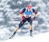 Arnd Peiffer (GER) during Mens Sprint of E.ON IBU Biathlon World Cup at the Biathlonstadium in Hochfilzen, Austria on 2013/12/06.
