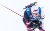 Dominik Landertinger (AUT) during Mens Sprint of E.ON IBU Biathlon World Cup at the Biathlonstadium in Hochfilzen, Austria on 2013/12/06.
