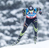 Simon Desthieux (FRA) during Mens Sprint of E.ON IBU Biathlon World Cup at the Biathlonstadium in Hochfilzen, Austria on 2013/12/06.
