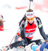Selina Gasparin (SUI) during Womens Pursuit of E. ON IBU Biathlon World Cup at the Biathlonstadium in Hochfilzen, Austria on 2013/12/08.
