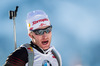 Simon Eder (AUT) during Mens Pursuit of E. ON IBU Biathlon World Cup at the Biathlonstadium in Hochfilzen, Austria on 2013/12/08.
