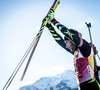 Winner Martin Fourcade (FRA) during Mens Pursuit of E. ON IBU Biathlon World Cup at the Biathlonstadium in Hochfilzen, Austria on 2013/12/08.
