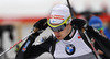 Olli Hiidensalo of Finland warming up before men IBU E.on Biathlon World cup sprint race in Pokljuka, Slovenia. Men sprint race of IBU E.on Biathlon World cup was held on Thursday, 6th of March 2014 in Pokljuka, Slovenia.
