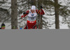 Henrik Labee-Lund of Norway competes during men IBU E.on Biathlon World cup sprint race in Pokljuka, Slovenia. Men sprint race of IBU E.on Biathlon World cup was held on Thursday, 6th of March 2014 in Pokljuka, Slovenia.
