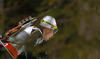 Olli Hiidensalo of Finland competes during men IBU E.on Biathlon World cup sprint race in Pokljuka, Slovenia. Men sprint race of IBU E.on Biathlon World cup was held on Thursday, 6th of March 2014 in Pokljuka, Slovenia.
