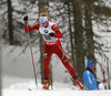 Johannes Thingnes Boe of Norway competes during men IBU E.on Biathlon World cup sprint race in Pokljuka, Slovenia. Men sprint race of IBU E.on Biathlon World cup was held on Thursday, 6th of March 2014 in Pokljuka, Slovenia.
