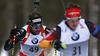 Claudio Boeckli of Switzerland competes during men IBU E.on Biathlon World cup sprint race in Pokljuka, Slovenia. Men sprint race of IBU E.on Biathlon World cup was held on Thursday, 6th of March 2014 in Pokljuka, Slovenia.
