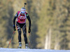 Kaisa Makarainen of Finland competes during women IBU E.on Biathlon World cup sprint race in Pokljuka, Slovenia. Women sprint race of IBU E.on Biathlon World cup was held on Thursday, 6th of March 2014 in Pokljuka, Slovenia.
