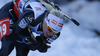Mari Laukkanen of Finland competes during women IBU E.on Biathlon World cup sprint race in Pokljuka, Slovenia. Women sprint race of IBU E.on Biathlon World cup was held on Thursday, 6th of March 2014 in Pokljuka, Slovenia.
