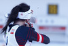 Katharina Innerhofer of Austria competes during women IBU E.on Biathlon World cup sprint race in Pokljuka, Slovenia. Women sprint race of IBU E.on Biathlon World cup was held on Thursday, 6th of March 2014 in Pokljuka, Slovenia.
