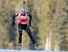 Kaisa Makarainen of Finland   competes during women IBU E.on Biathlon World cup sprint race in Pokljuka, Slovenia. Women sprint race of IBU E.on Biathlon World cup was held on Thursday, 6th of March 2014 in Pokljuka, Slovenia.
