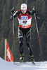 Matti Hakala of Finland competes during men IBU E.on Biathlon World cup pursuit race in Pokljuka, Slovenia. Men pursuit race of IBU E.on Biathlon World cup was held on Saturday, 8th of March 2014 in Pokljuka, Slovenia.
