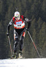 Olli Hiidensalo of Finland competes during men IBU E.on Biathlon World cup pursuit race in Pokljuka, Slovenia. Men pursuit race of IBU E.on Biathlon World cup was held on Saturday, 8th of March 2014 in Pokljuka, Slovenia.

