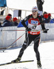 Matti Hakala of Finland competes during men IBU E.on Biathlon World cup pursuit race in Pokljuka, Slovenia. Men pursuit race of IBU E.on Biathlon World cup was held on Saturday, 8th of March 2014 in Pokljuka, Slovenia.
