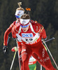 Tarjei Boe of Norway competes during men IBU E.on Biathlon World cup pursuit race in Pokljuka, Slovenia. Men pursuit race of IBU E.on Biathlon World cup was held on Saturday, 8th of March 2014 in Pokljuka, Slovenia.
