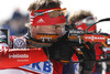Winner Anton Shipulin of Russia competes during men IBU E.on Biathlon World cup pursuit race in Pokljuka, Slovenia. Men pursuit race of IBU E.on Biathlon World cup was held on Saturday, 8th of March 2014 in Pokljuka, Slovenia.

