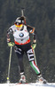 Dorothea Wierer of Italy competes during women IBU E.on Biathlon World cup pursuit race in Pokljuka, Slovenia. Women pursuit race of IBU E.on Biathlon World cup was held on Saturday, 8th of March 2014 in Pokljuka, Slovenia.
