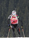 Kaisa Makarainen of Finland competes during women IBU E.on Biathlon World cup pursuit race in Pokljuka, Slovenia. Women pursuit race of IBU E.on Biathlon World cup was held on Saturday, 8th of March 2014 in Pokljuka, Slovenia.
