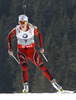 Tiril Eckhoff of Norway competes during women IBU E.on Biathlon World cup pursuit race in Pokljuka, Slovenia. Women pursuit race of IBU E.on Biathlon World cup was held on Saturday, 8th of March 2014 in Pokljuka, Slovenia.
