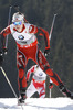 Marte Olsbu of Norway competes during women IBU E.on Biathlon World cup pursuit race in Pokljuka, Slovenia. Women pursuit race of IBU E.on Biathlon World cup was held on Saturday, 8th of March 2014 in Pokljuka, Slovenia.
