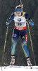 Anne Karin Stroemstedt of Sweden competes during women IBU E.on Biathlon World cup pursuit race in Pokljuka, Slovenia. Women pursuit race of IBU E.on Biathlon World cup was held on Saturday, 8th of March 2014 in Pokljuka, Slovenia.
