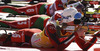 Tora Berger of Norway competes during women IBU E.on Biathlon World cup pursuit race in Pokljuka, Slovenia. Women pursuit race of IBU E.on Biathlon World cup was held on Saturday, 8th of March 2014 in Pokljuka, Slovenia.
