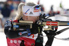 Kaisa Makarainen of Finland competes during women IBU E.on Biathlon World cup pursuit race in Pokljuka, Slovenia. Women pursuit race of IBU E.on Biathlon World cup was held on Saturday, 8th of March 2014 in Pokljuka, Slovenia.
