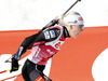Kaisa Makarainen of Finland competes during women IBU E.on Biathlon World cup pursuit race in Pokljuka, Slovenia. Women pursuit race of IBU E.on Biathlon World cup was held on Saturday, 8th of March 2014 in Pokljuka, Slovenia.
