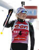 Kaisa Makarainen of Finland competes during women IBU E.on Biathlon World cup pursuit race in Pokljuka, Slovenia. Women pursuit race of IBU E.on Biathlon World cup was held on Saturday, 8th of March 2014 in Pokljuka, Slovenia.
